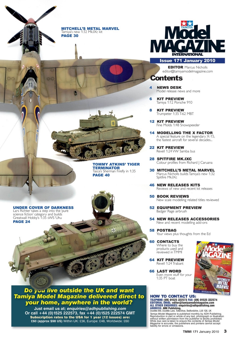 Tamiya Model Magazine 171 (2010-01)